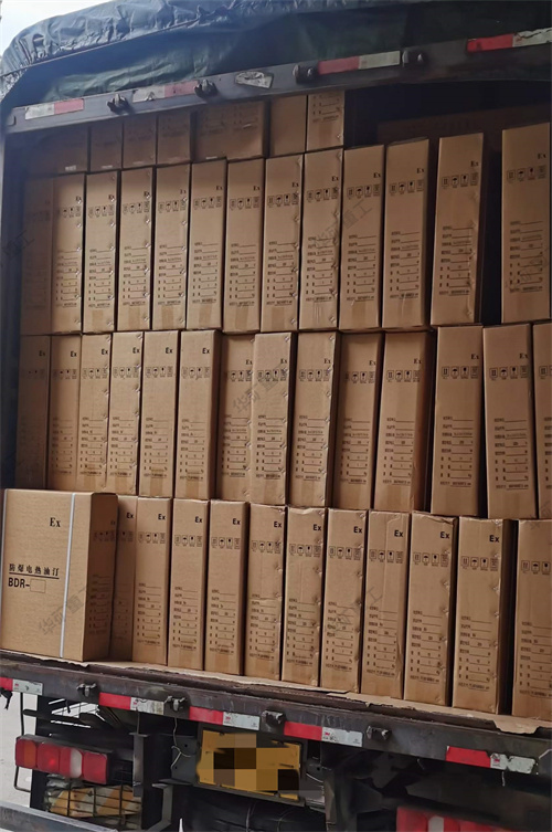 華礦集團一車防爆電熱油汀發(fā)往山西