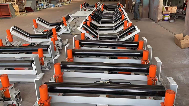 華礦集團熱銷產品皮帶糾偏裝置發(fā)往河北